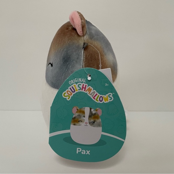 Brand new 5" Pax the Hamster Squishmallow! NWT - Picture 2 of 2